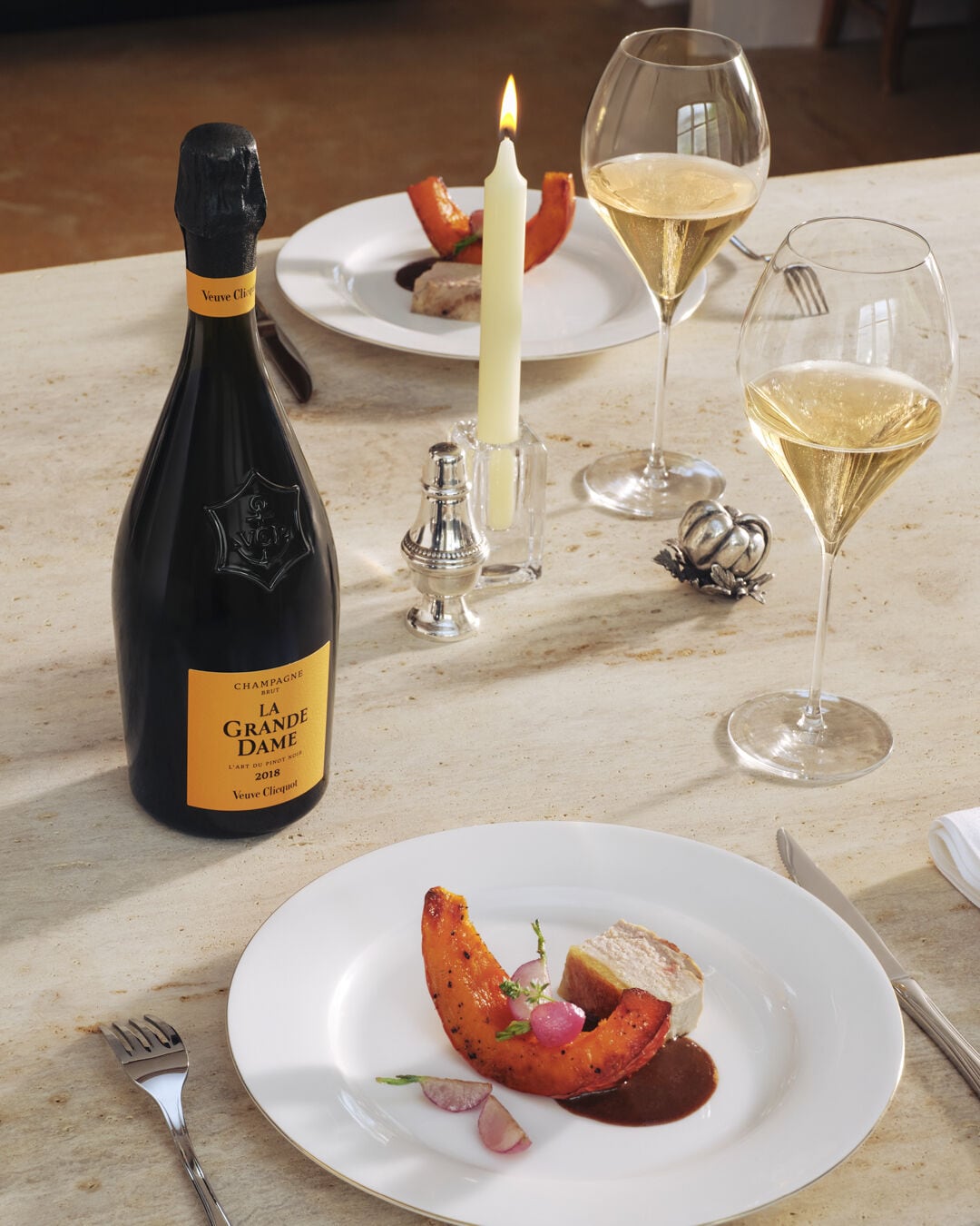 Veuve Clicquot Food Pairing La Grande Dame 2018