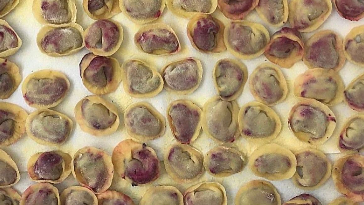 Ravioli Tostati Con Veuve Clicquot E Salsa Al Burro