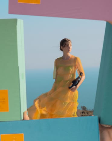 Jimmy Marble's photo of a model with La Grande Dame 2015