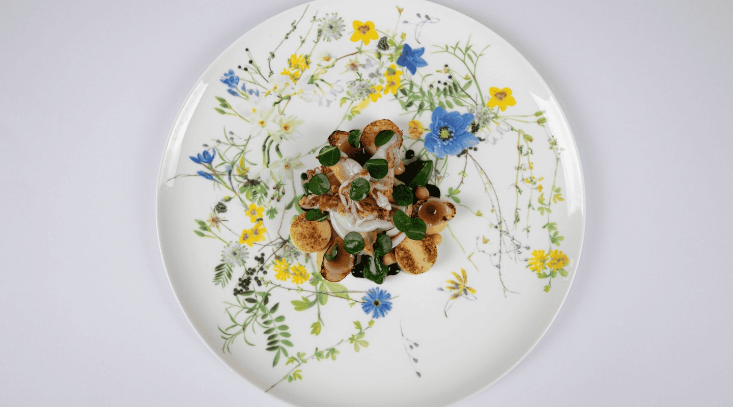 Chef Andrea Mattei dish Chef Andrea Mattei dish