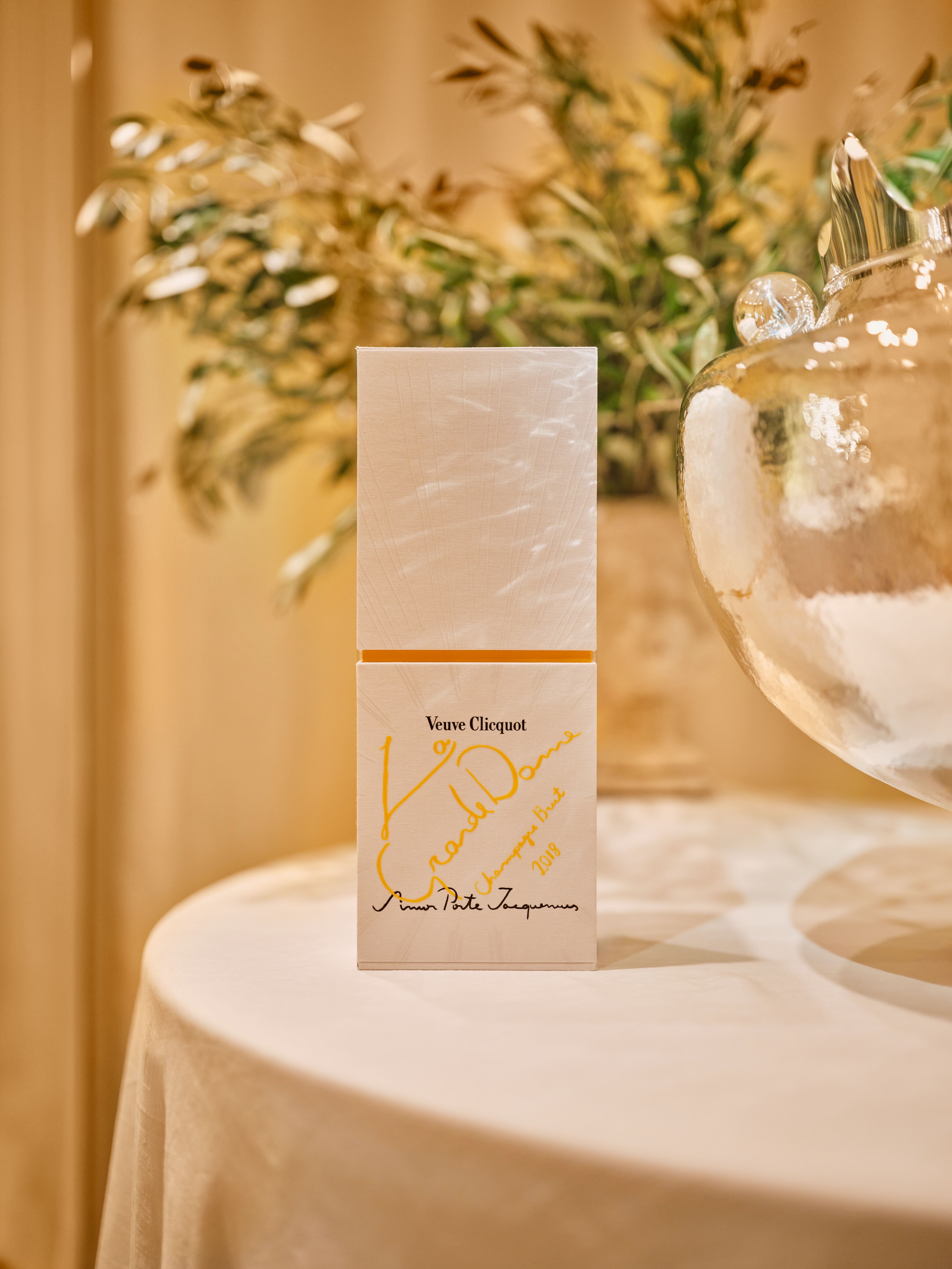 Veuve Clicquot La Grande Dame 2018 by Simon Porte Jaquemus 