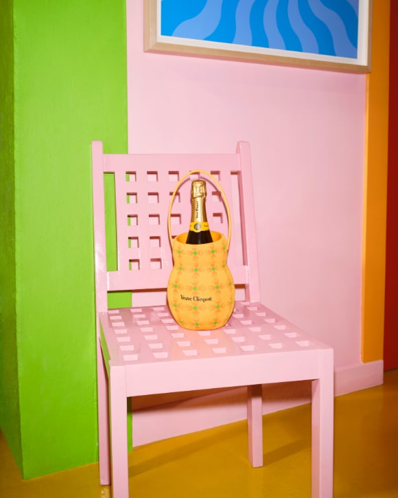 Champagne Bottle Holder Chasing The Sun | Veuve Clicquot