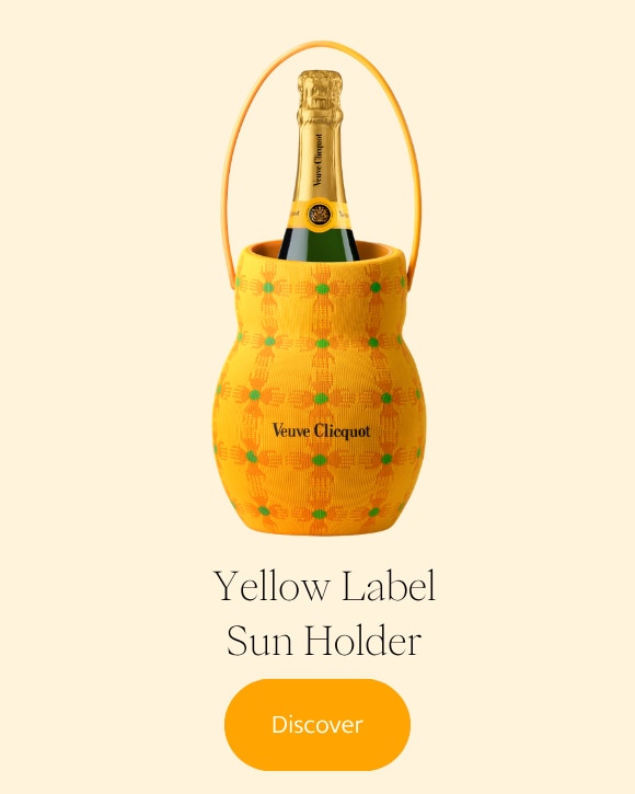 Veuve Clicquot CHasing the Sun Sun Holder 