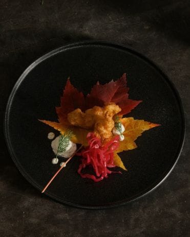 Champagne Lobster Tempura