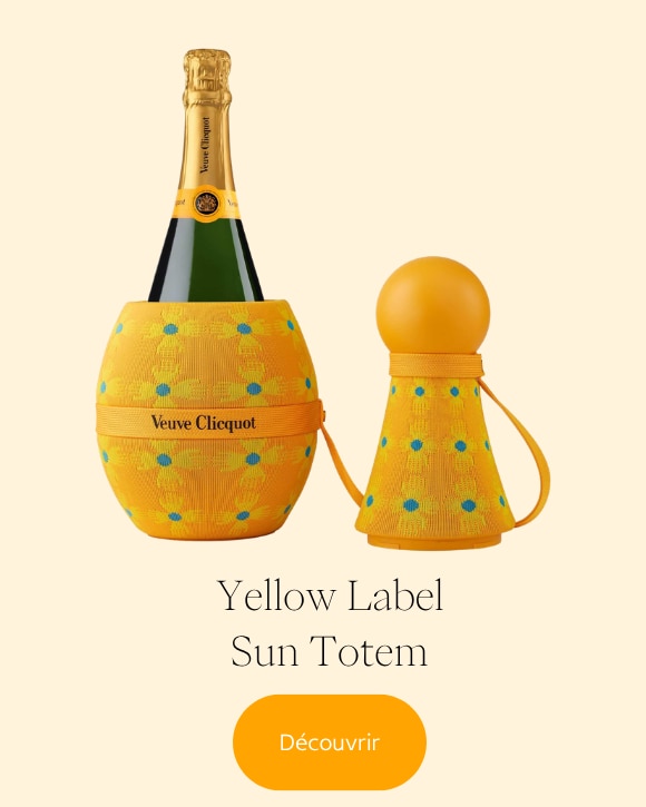 Veuve CLicquot Hasing The Sun Brut Ros&eacute; Sun Totem