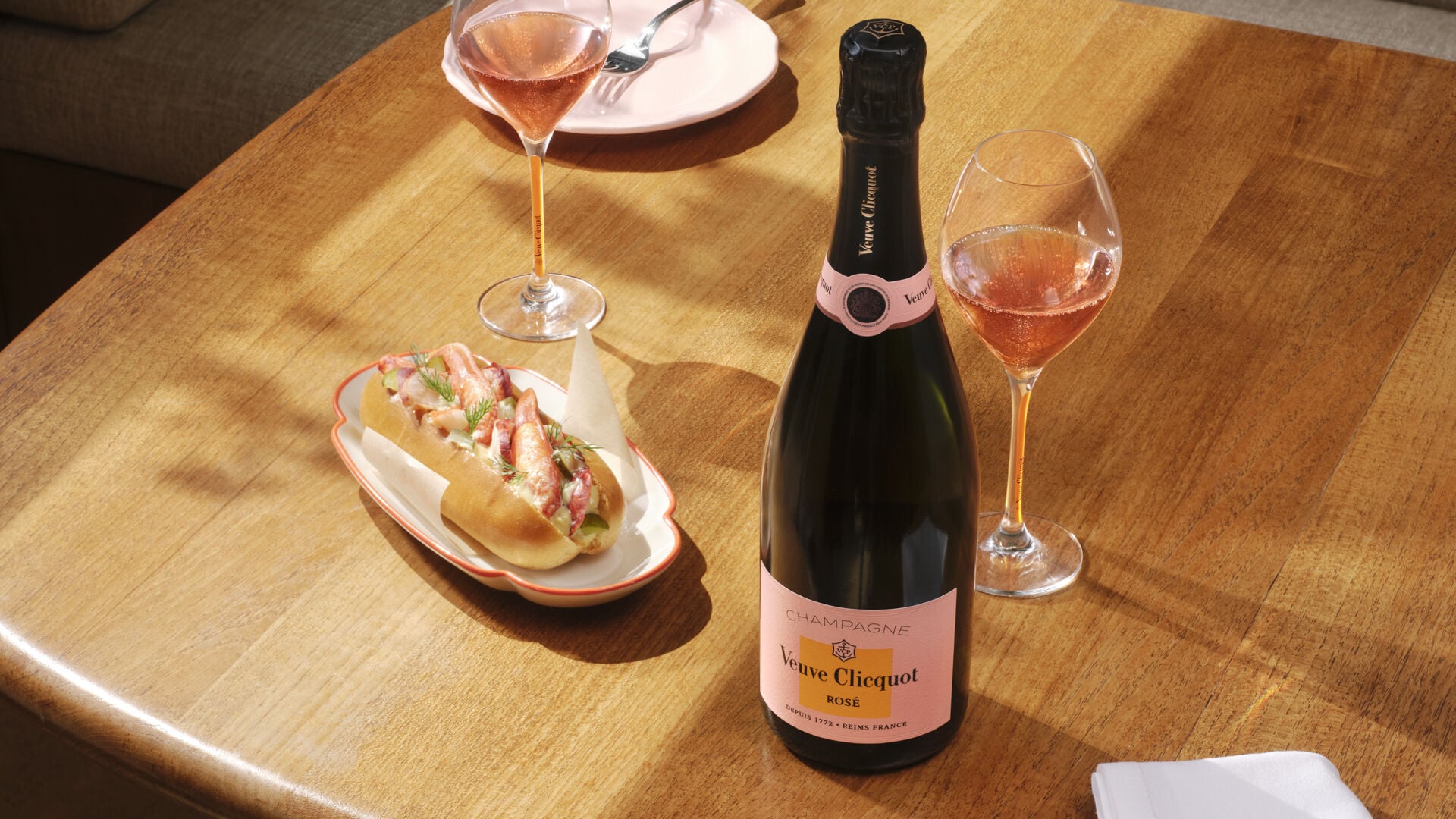 Veuve Clicquot Brut Ros&eacute; Food Pairing 