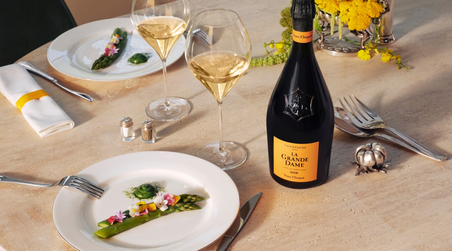 Veuve Clicquot La Grande Dame 2018 & Rouget Po&ecirc;l&eacute; Minute Recette Festive