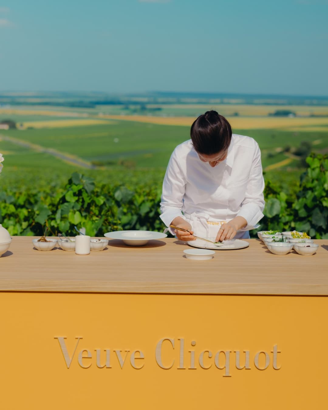 Veuve clicquot Jessica Rosval Portrait