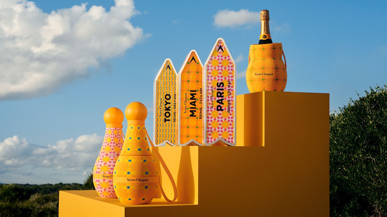 Veuve Clicquot Chasing The Sun Limited Edition by Yinka Ilori