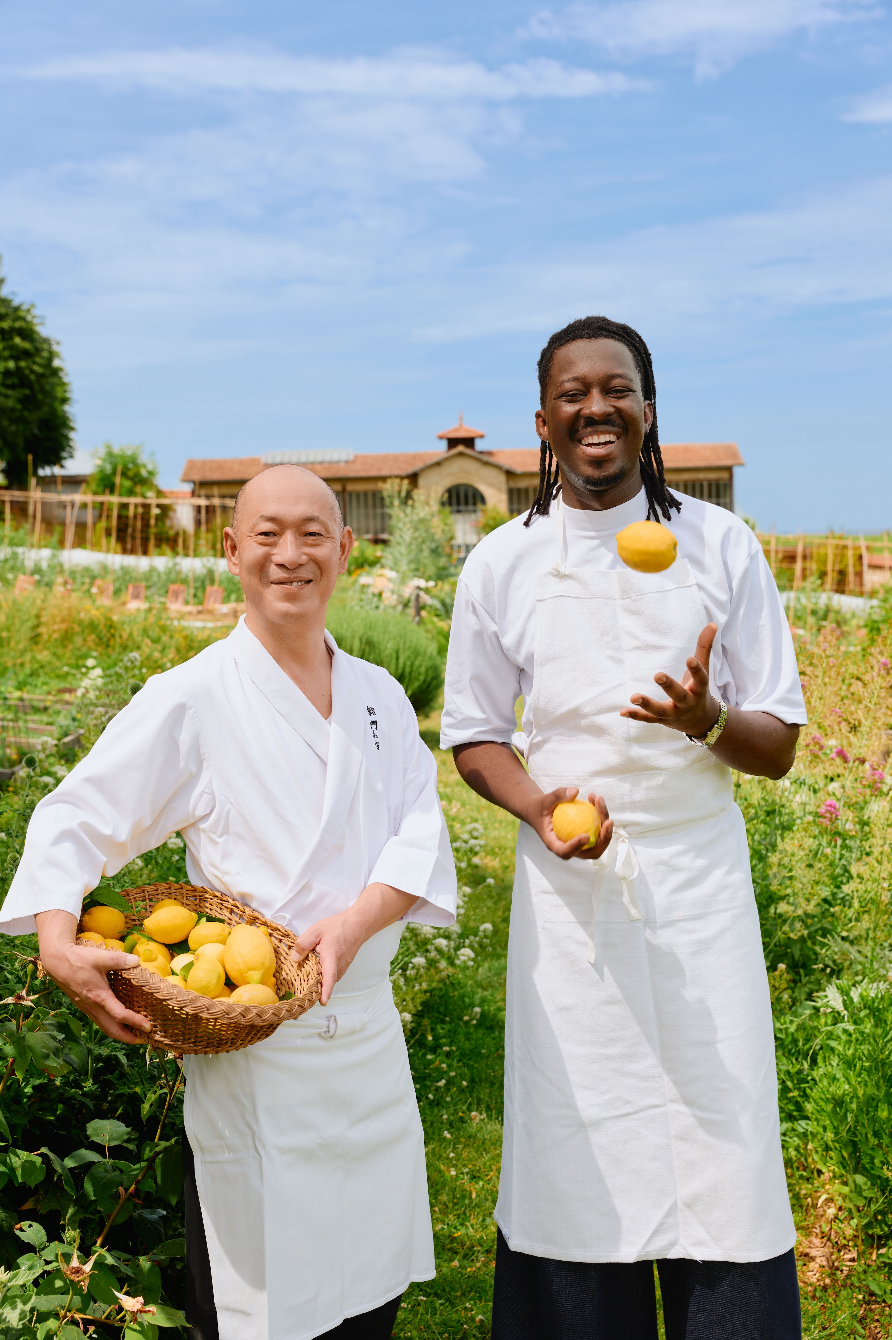Duo Chefs Takatoshi Kadowaki & Mory Sacko