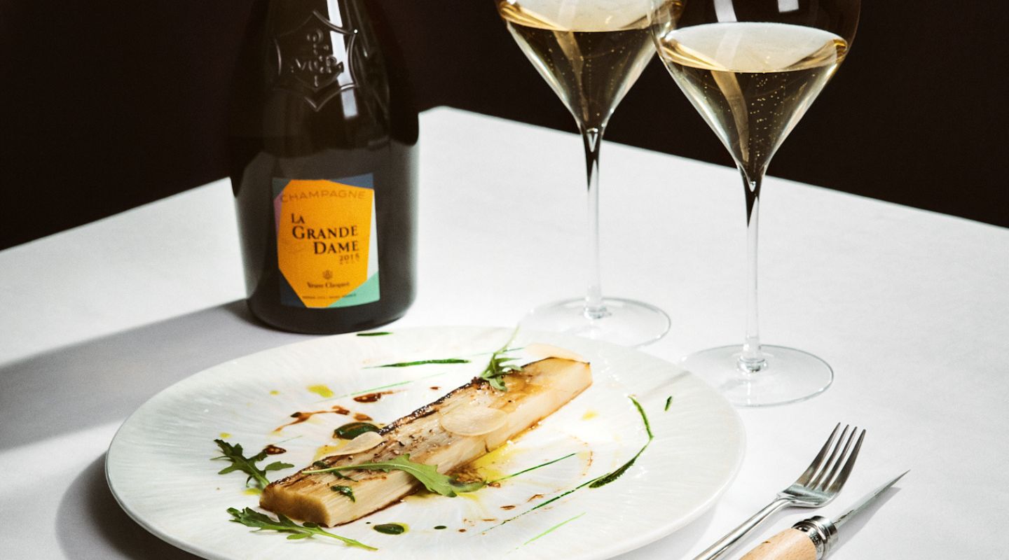 La Grande Dame Food Pairing by Emmanuel Renaut