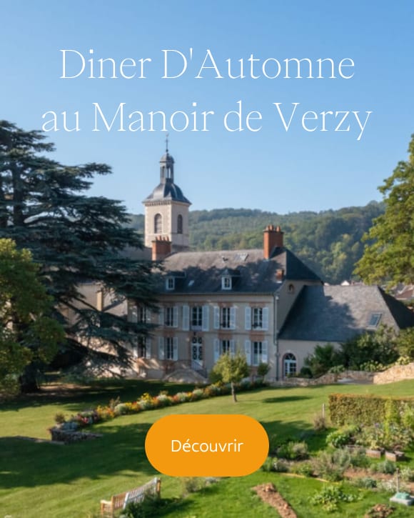 autumn dinner at manoir de verzy Veuve Clicquot
