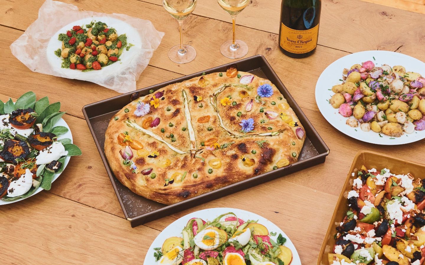 Veuve Clicquot Foccacia