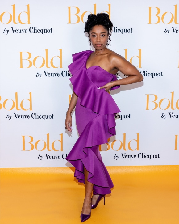 Veuve Clicquot Winner of the Bold Future Award Venesse Lewis 