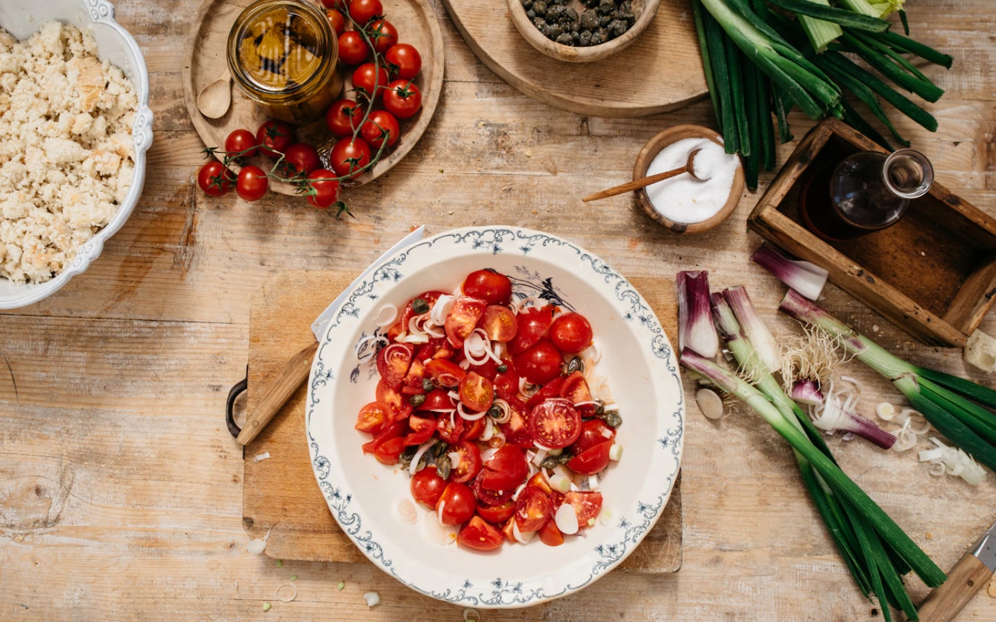 Panzanella Printanière