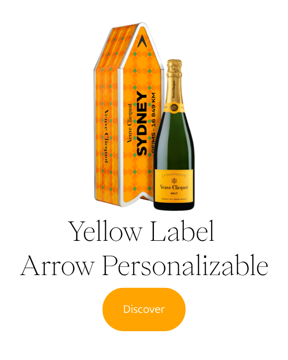 Veuve Clicquot Chasing The Sun Arrow Yellow 