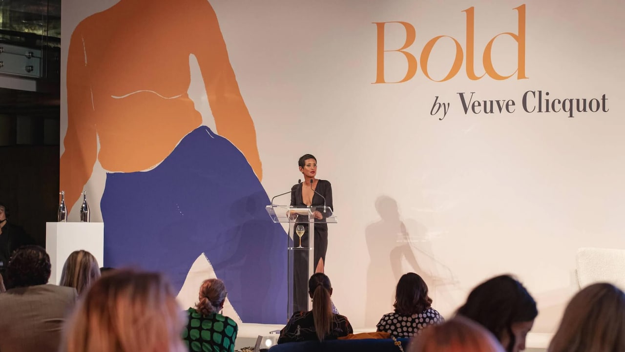 Bold by Veuve Clicquot, discours entrepreneure