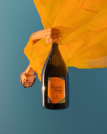 Jimmy Marble's photo of a model with La Grande Dame 2015