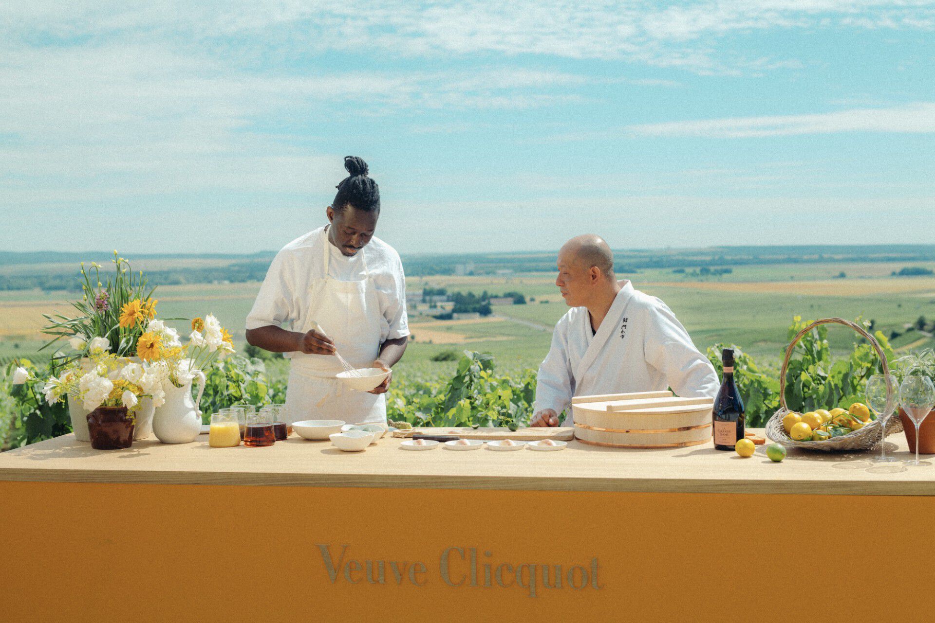 Duo Chefs Takatoshi Kadowaki & Mory Sacko