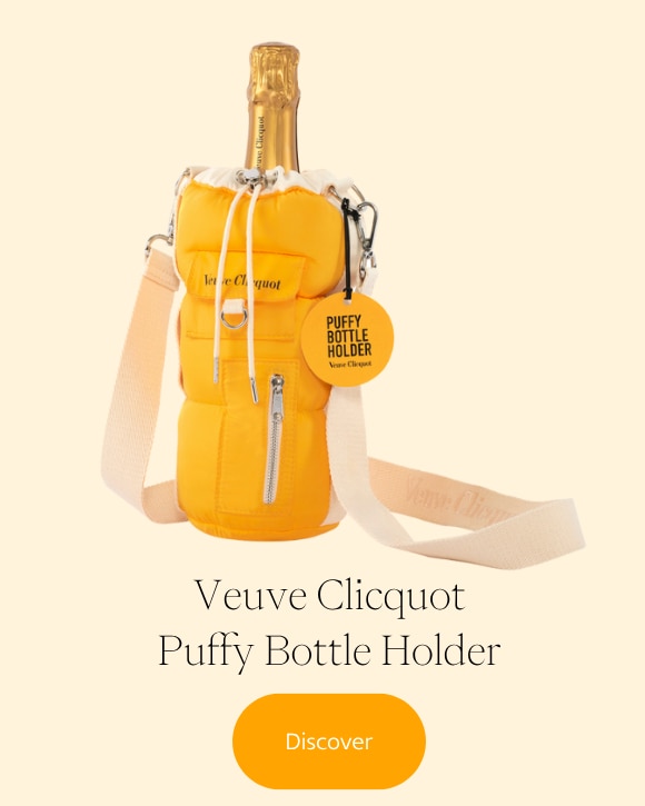 Veuve Clicquot puffy bottle holder