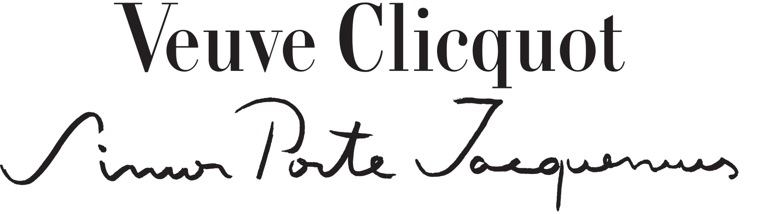 Veuve Clicquot Simon Porte Jacquemus La Grande Dame 2018