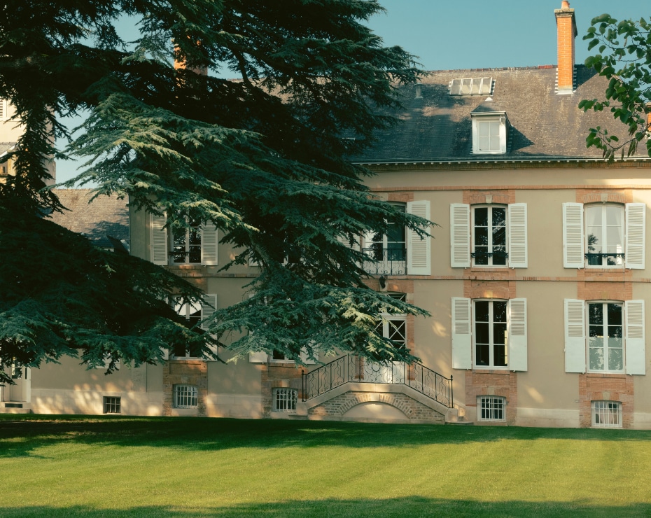 Outside of Le Manoir de Verzy and its garden Outside of Le Manoir de Verzy and its garden