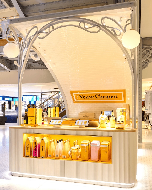 Veuve Clicquot La Samaritaine Paris