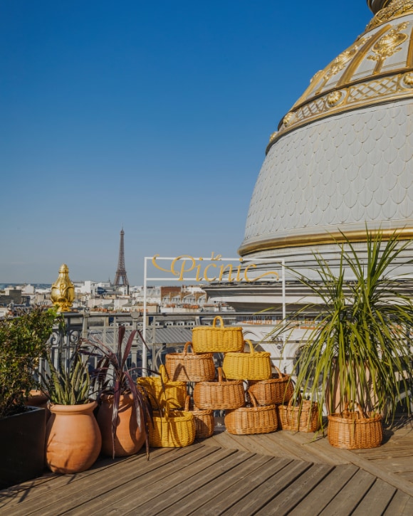 Veuve Clicquot Picnic Program Paris Printemps Haussmann