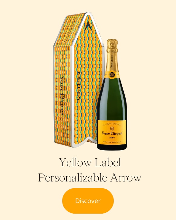 Veuve Clicquot Arrow Yellow Chasing the Sun