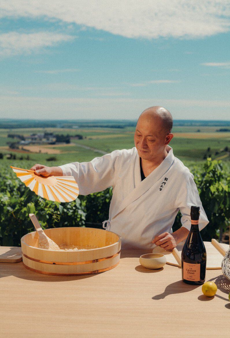Takatoshi Kadowaki Veuve Clicquot Portrait