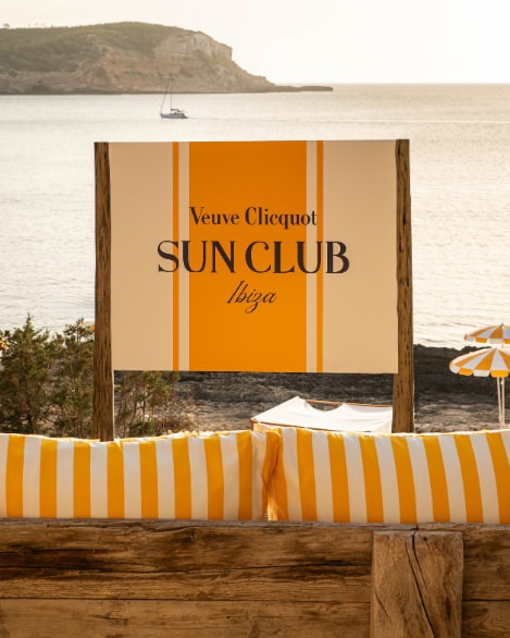 Veuve Clicquot Sun Club Ibiza Banner