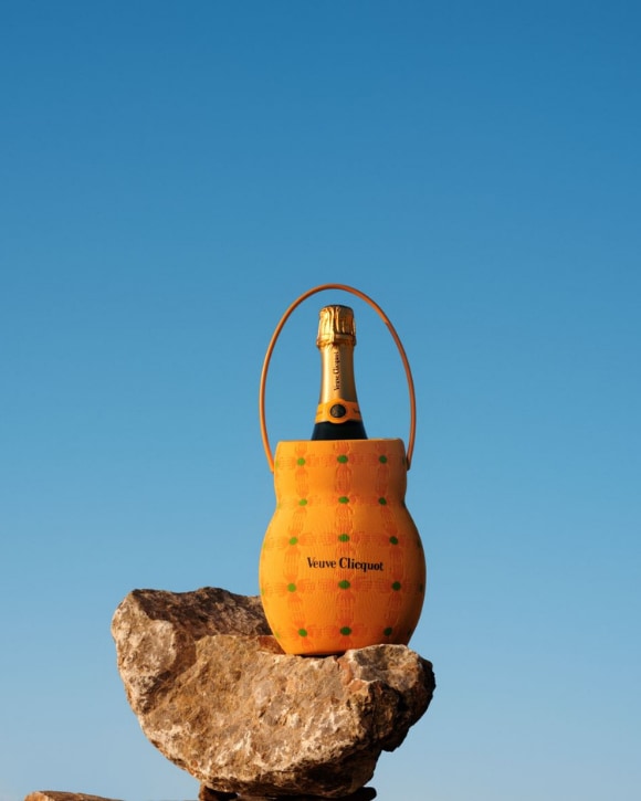 Pink Arrow Chasing The Sun Champagne Box | Veuve Clicquot