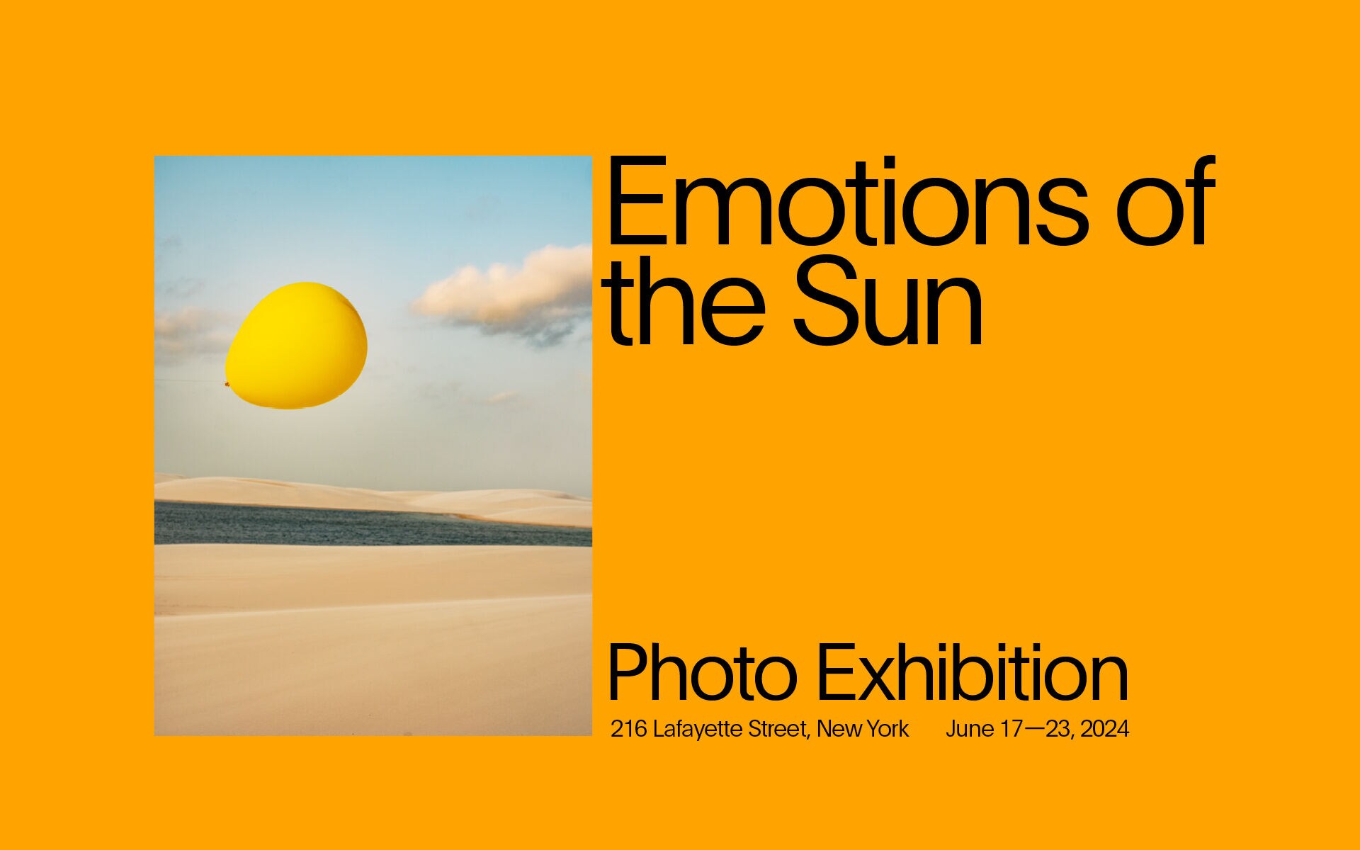Emotions of the Sun Exhibition