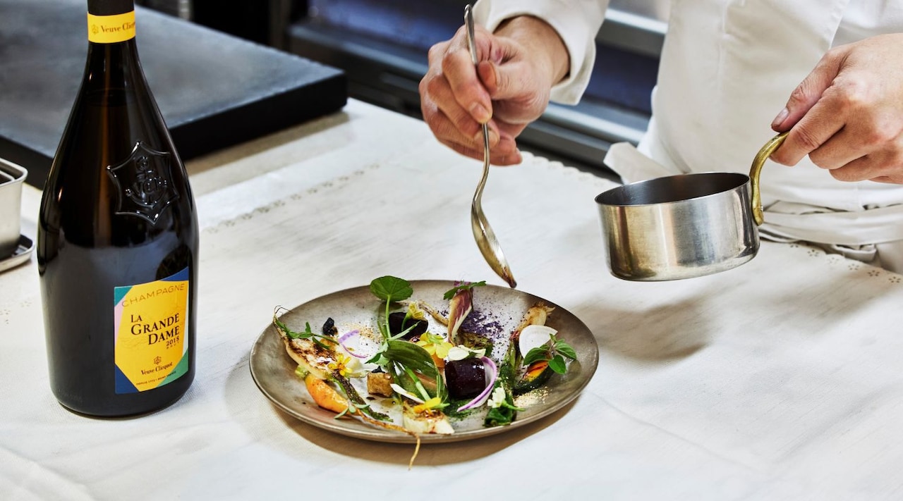 La Grande Dame 2015 Food Pairing Starred Chef