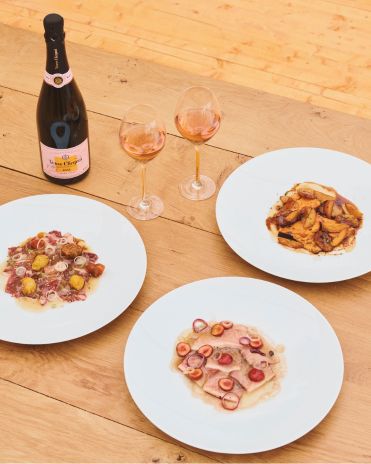 Bœuf Et Thon Gras En Dashi