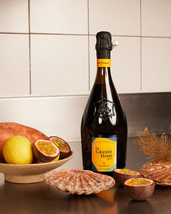 La Grande Dame 2015 Food Pairing Mory Sacko