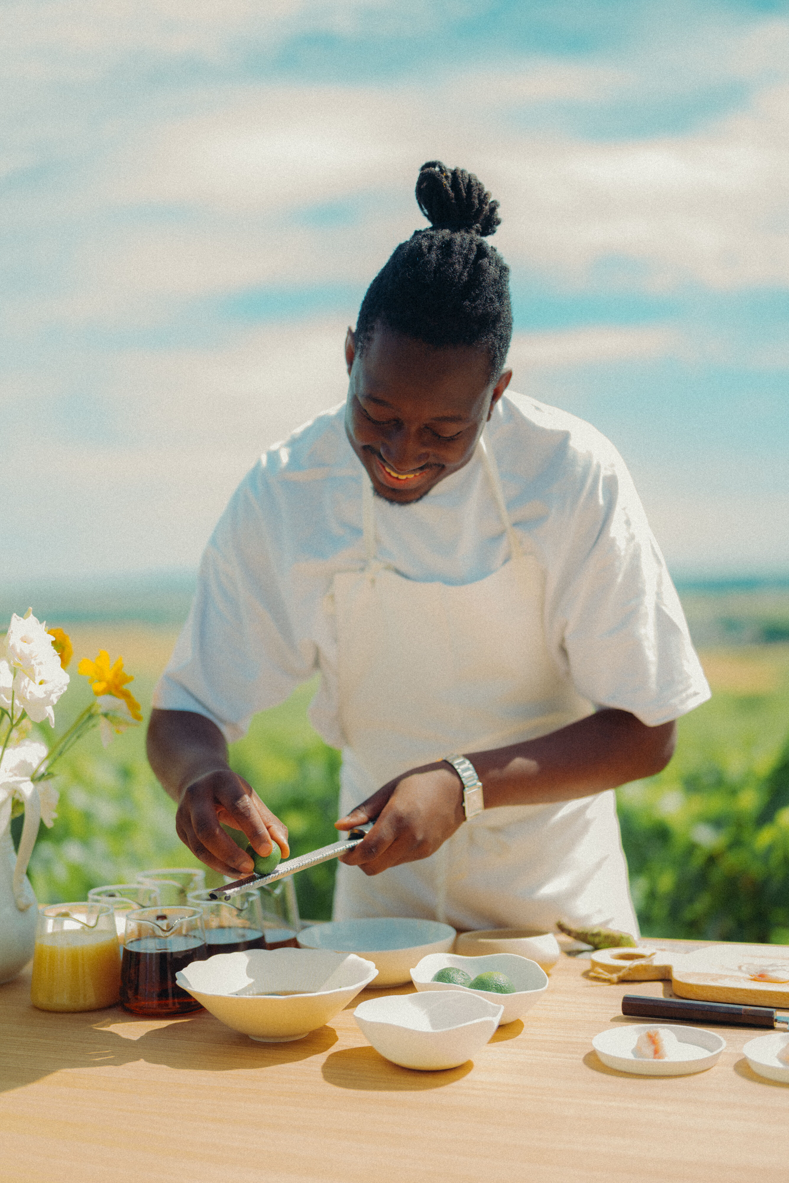 Duo Chefs Takatoshi Kadowaki & Mory Sacko