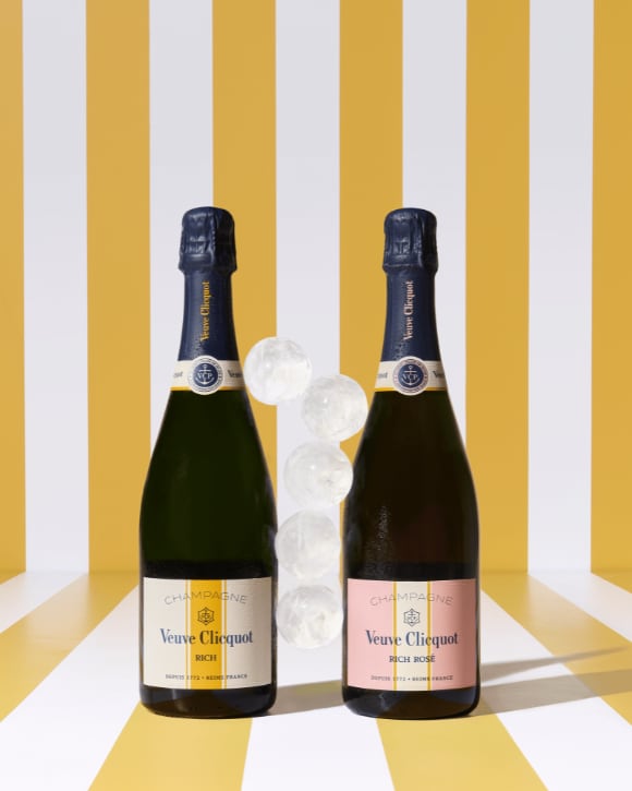 Veuve Clicquot RICH Cuvées with Ice