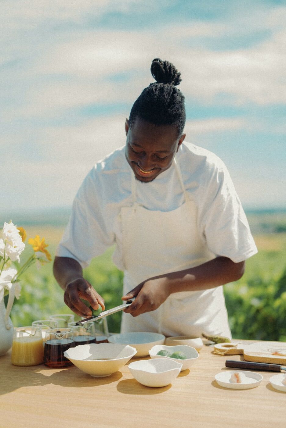 Duo Chefs Takatoshi Kadowaki & Mory Sacko