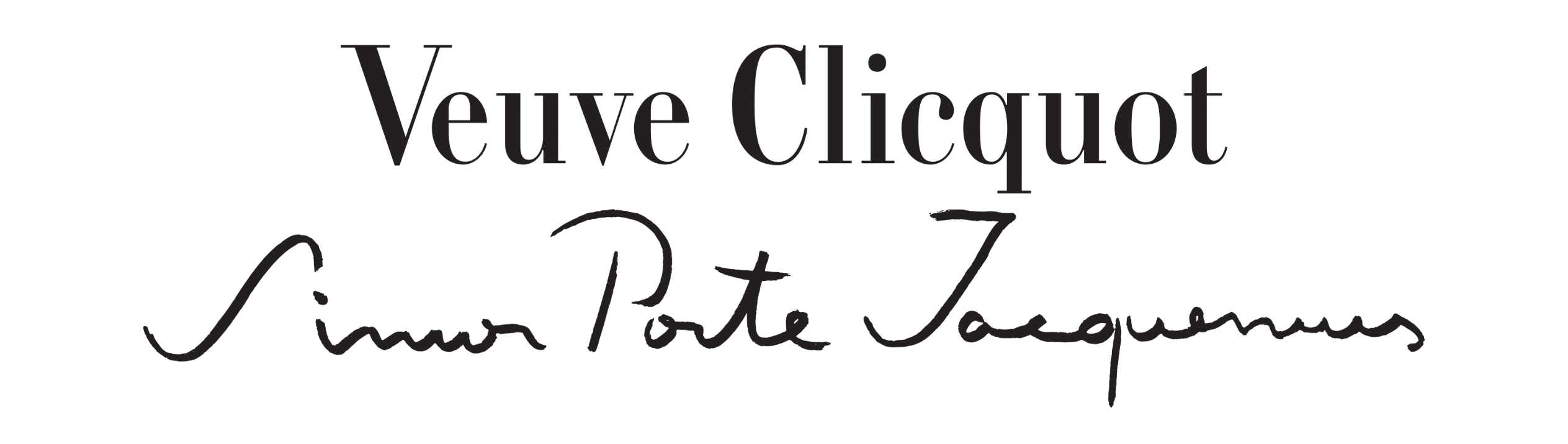 Veuve Clicquot La Grande Dame 2018 by Simon Porte Jacquemus