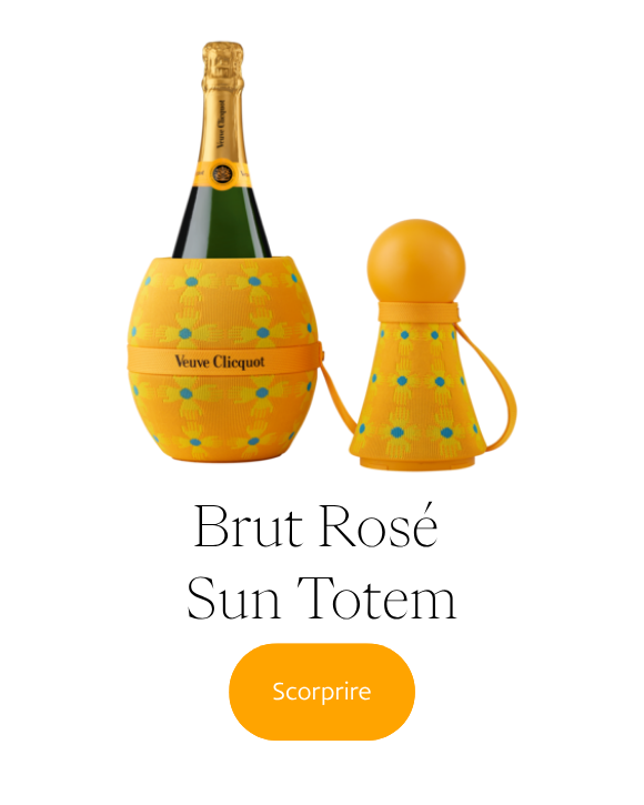Veuve CLicquot Hasing The Sun Brut Ros&eacute; Sun Totem