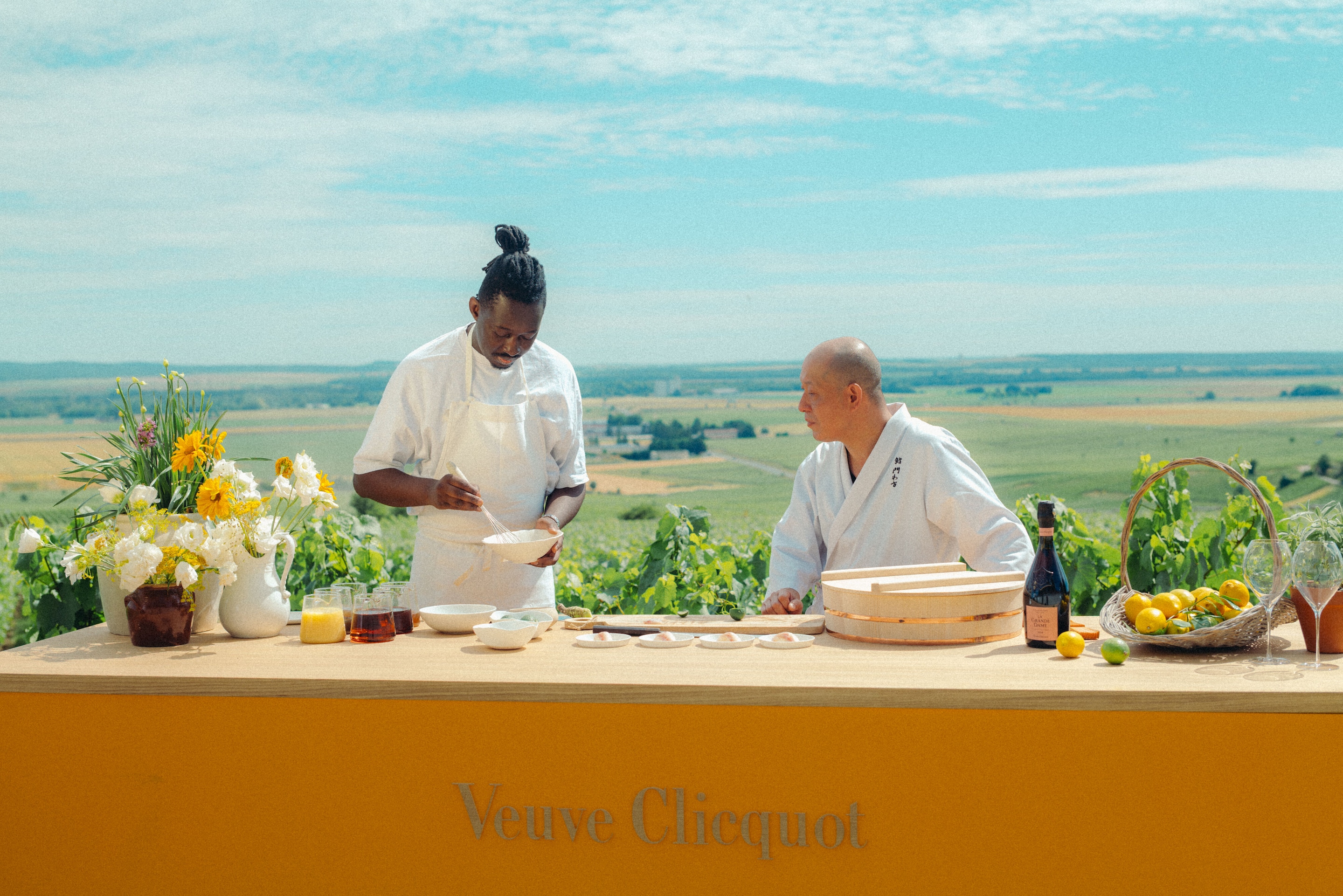 Duo Chefs Takatoshi Kadowaki & Mory Sacko