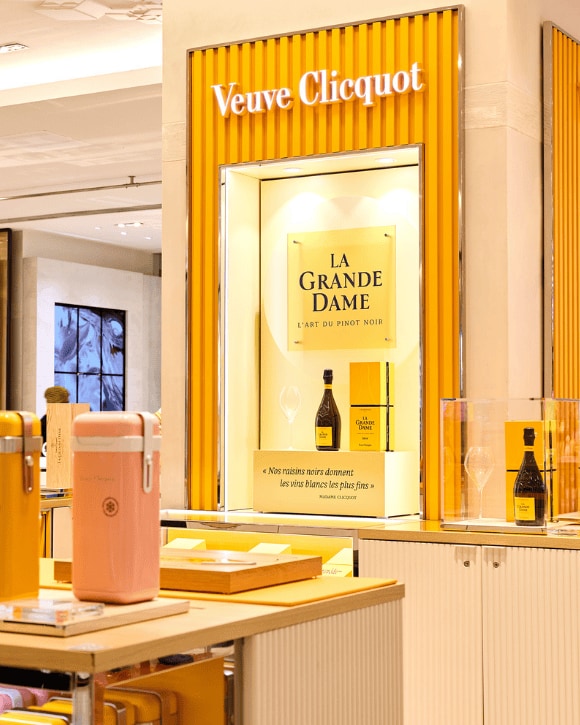 Veuve Clicquot Store - Printemps Haussmann Paris