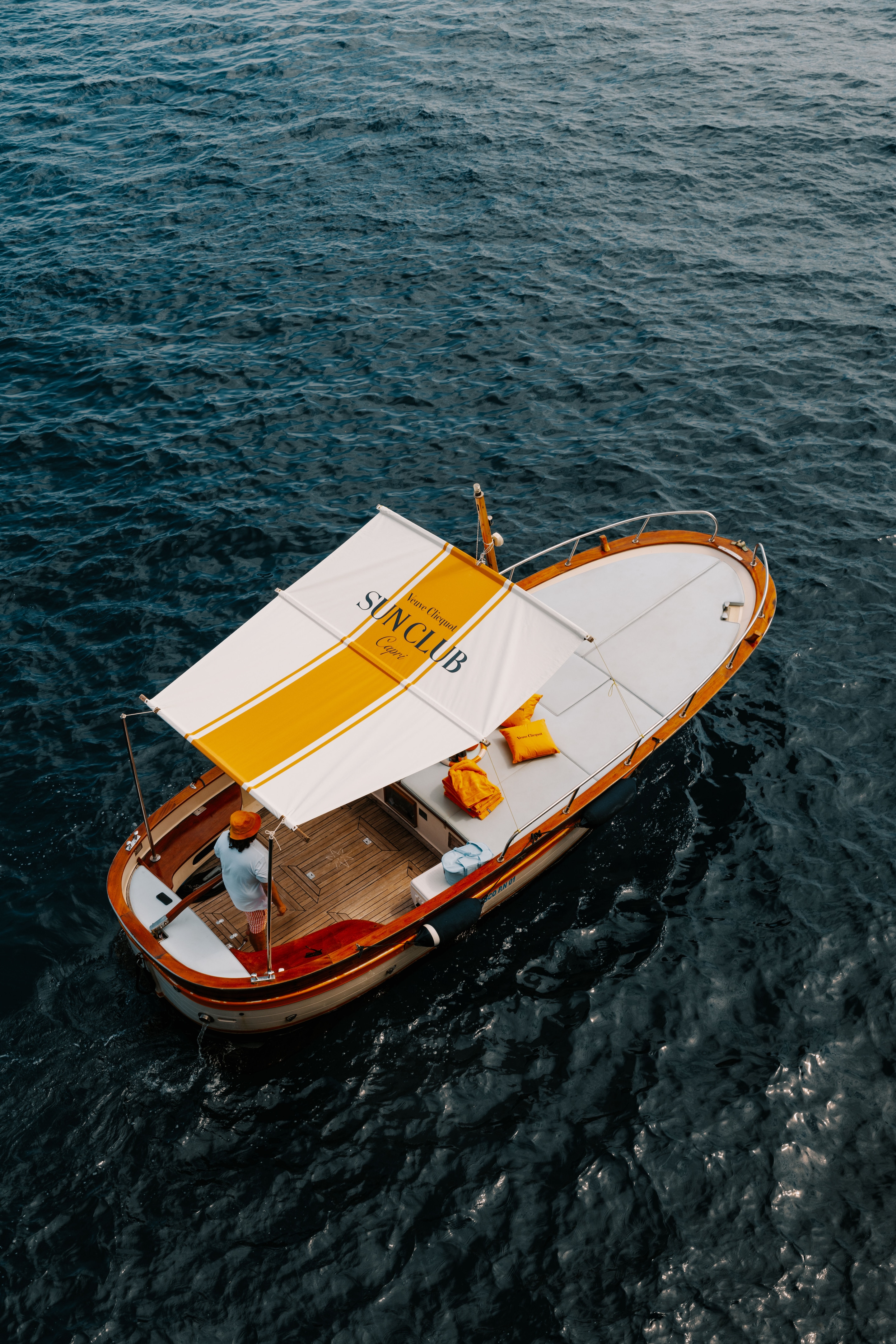 Veuve Clicquot Sunclub Ganni's Boat Italy 