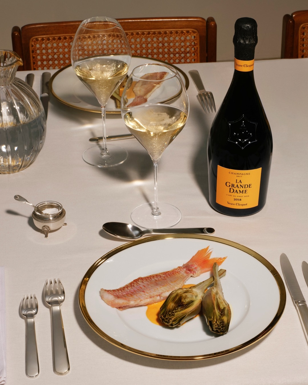 La Grande Dame 2018 & Red Mullet