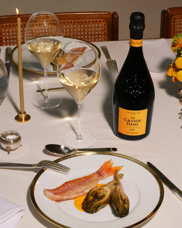 La Grande Dame 2018 & Red Mullet