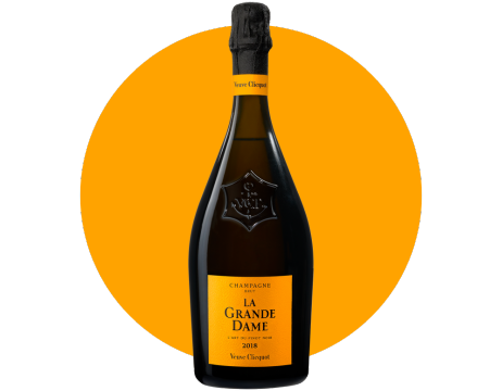 Bottle of La Grande Dame 2018