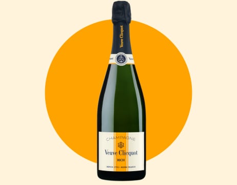 Bottle of RICH Champagne