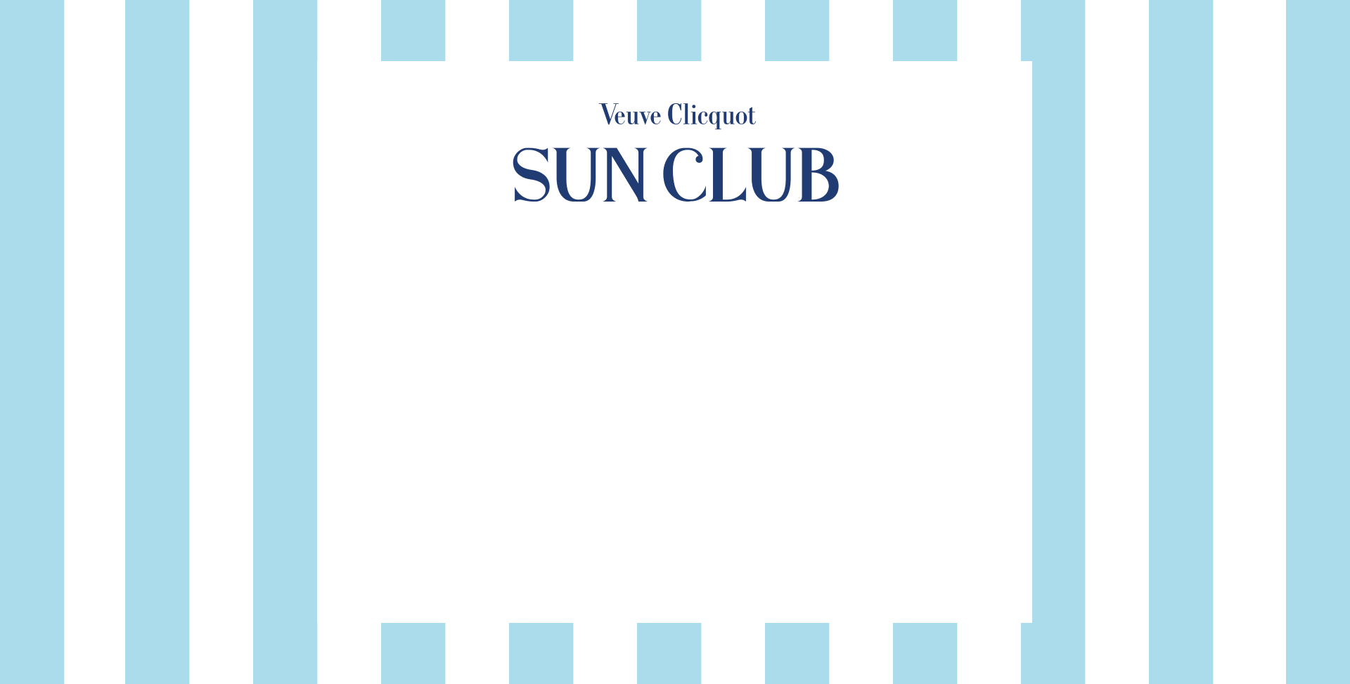 Sun Club azur strips