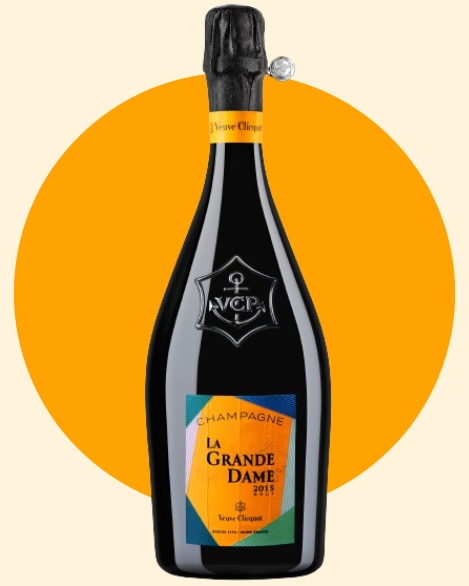 Bottle of La Grande Dame 2015